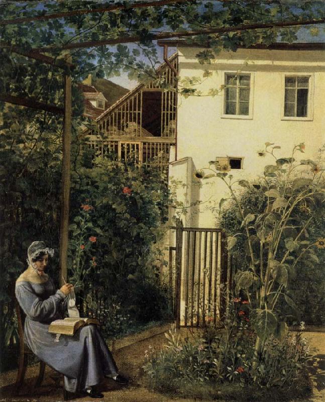 Erasmus Ritter von Engert A Garden in Vienna